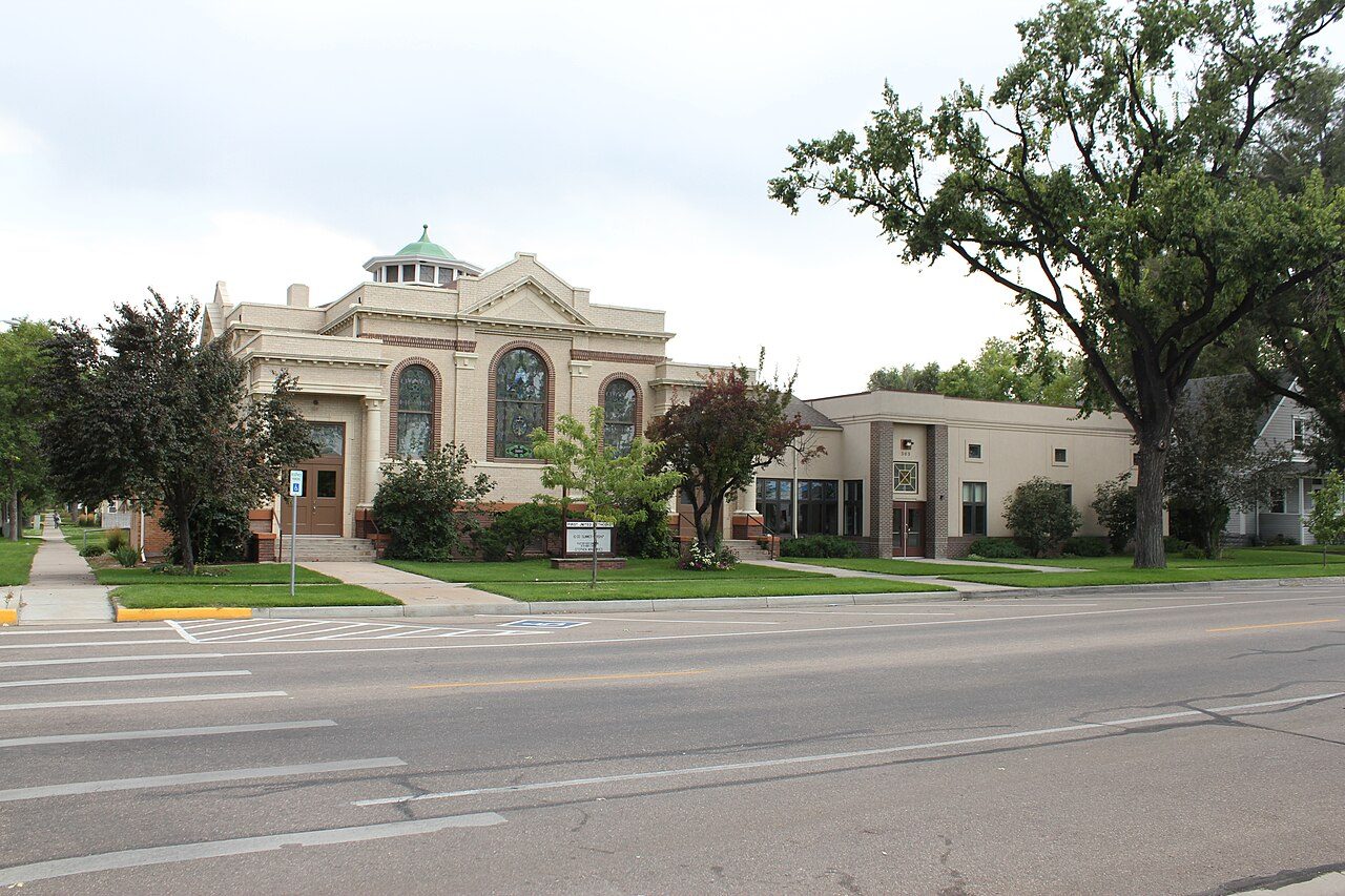 Windsor, CO street scene near Greeley, where we provide hail damage roof repair